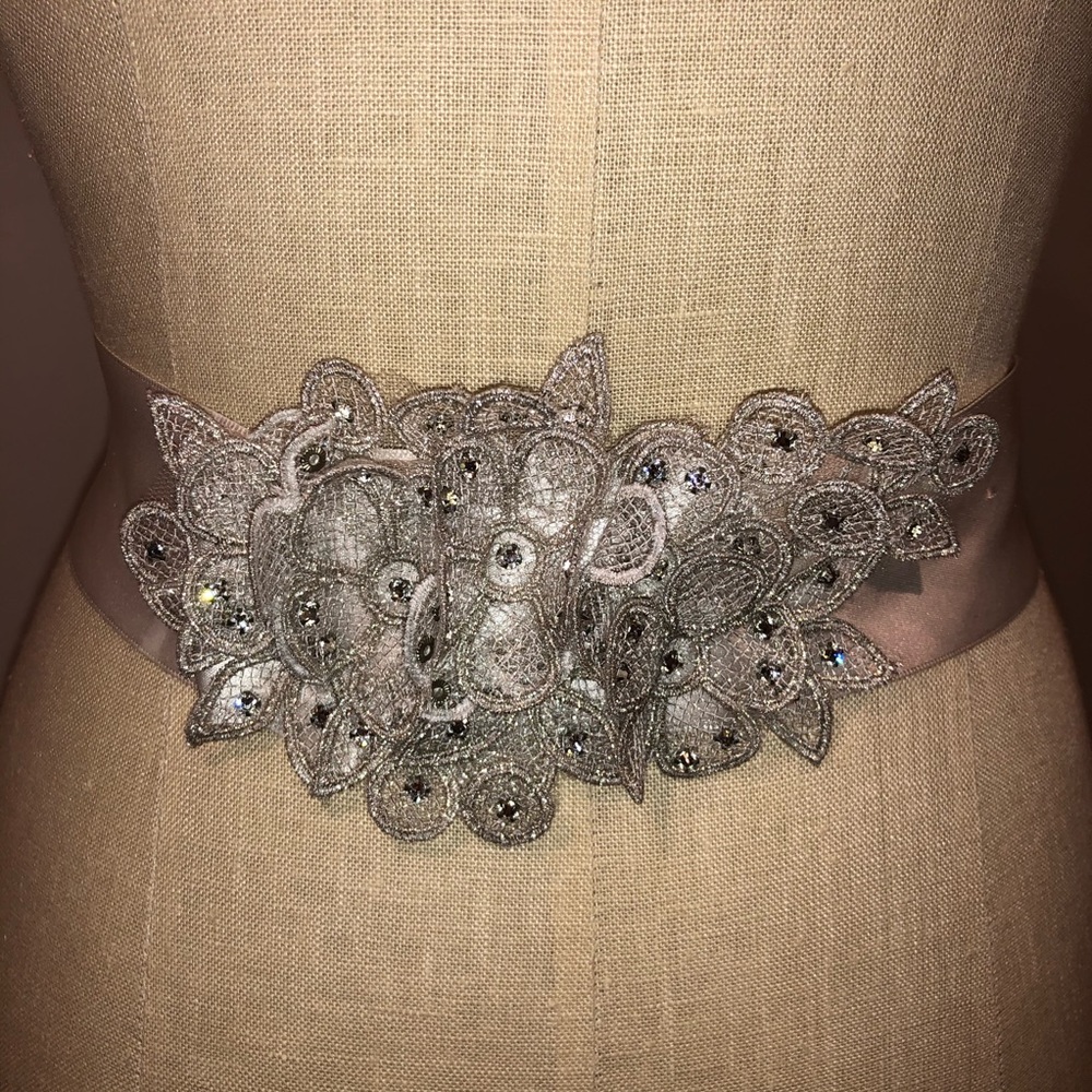liancarlo couture bridal sash